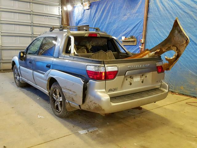 4S4BT62C757104151 - 2005 SUBARU BAJA SPORT TWO TONE photo 3