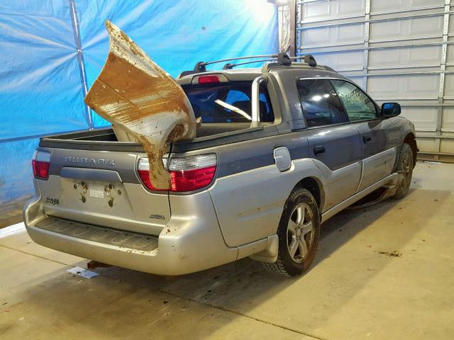 4S4BT62C757104151 - 2005 SUBARU BAJA SPORT TWO TONE photo 4