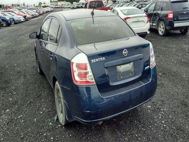 3N1AB61E99L682410 - 2009 NISSAN SENTRA 2.0 BLUE photo 3