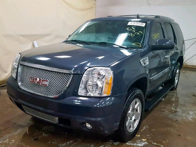 1GKEC63818J171643 - 2008 GMC YUKON DENA BLUE photo 2