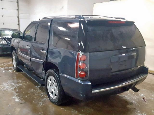 1GKEC63818J171643 - 2008 GMC YUKON DENA BLUE photo 3