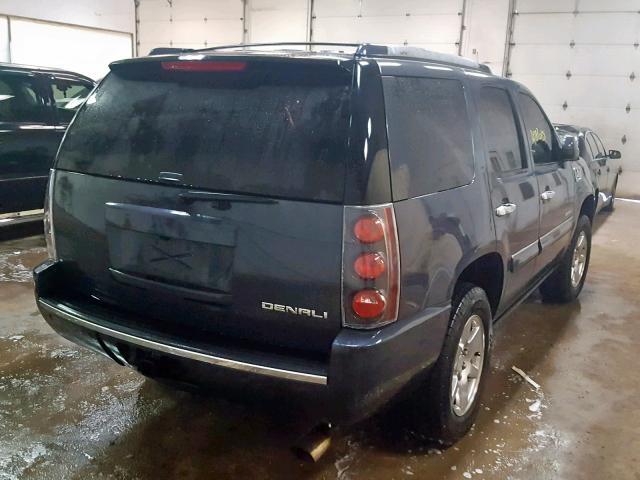 1GKEC63818J171643 - 2008 GMC YUKON DENA BLUE photo 4