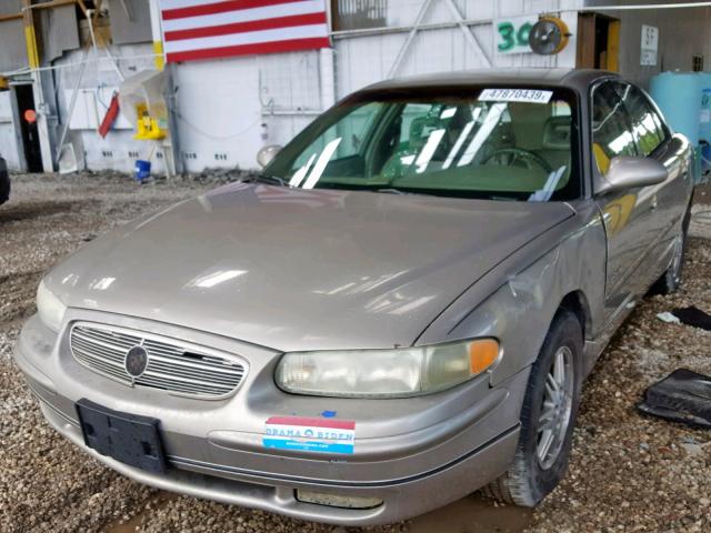 2G4WB55K711244354 - 2001 BUICK REGAL LS GOLD photo 2