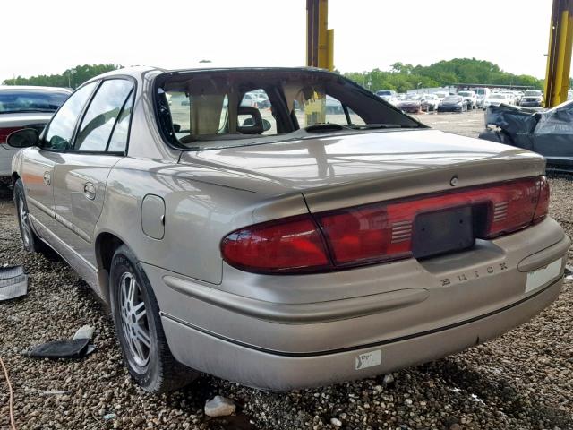 2G4WB55K711244354 - 2001 BUICK REGAL LS GOLD photo 3