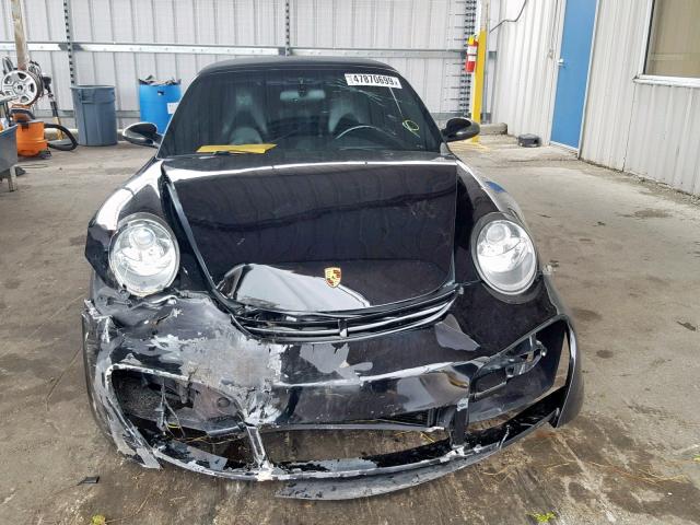 WP0CD29908S788311 - 2008 PORSCHE 911 TURBO BLACK photo 9