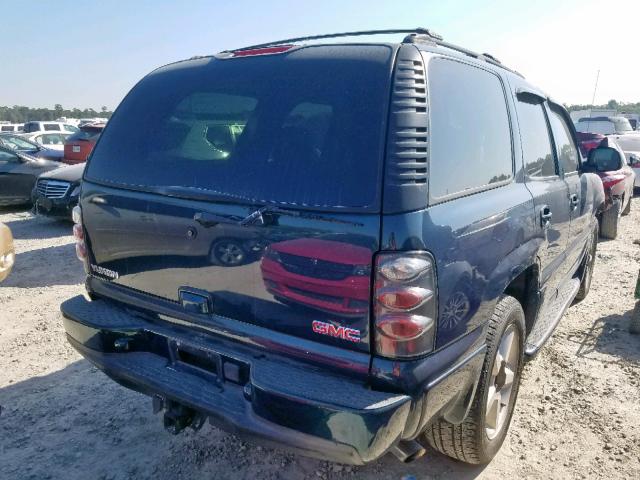 1GKEK63UX5J193703 - 2005 GMC YUKON DENA BLUE photo 4