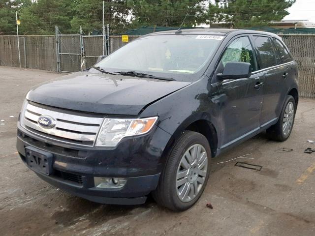 2FMDK4KCXABB68332 - 2010 FORD EDGE LIMIT BLACK photo 2