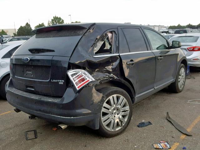 2FMDK4KCXABB68332 - 2010 FORD EDGE LIMIT BLACK photo 4