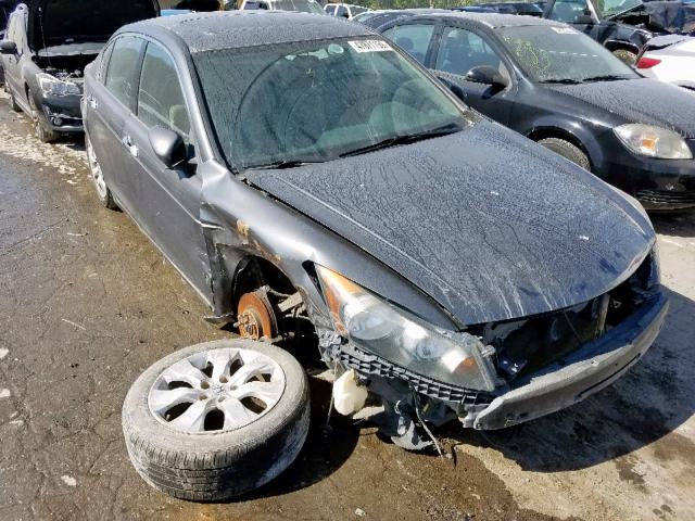 1HGCP36868A030098 - 2008 HONDA ACCORD EXL GRAY photo 1