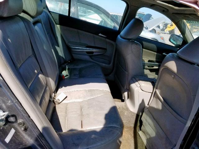 1HGCP36868A030098 - 2008 HONDA ACCORD EXL GRAY photo 6