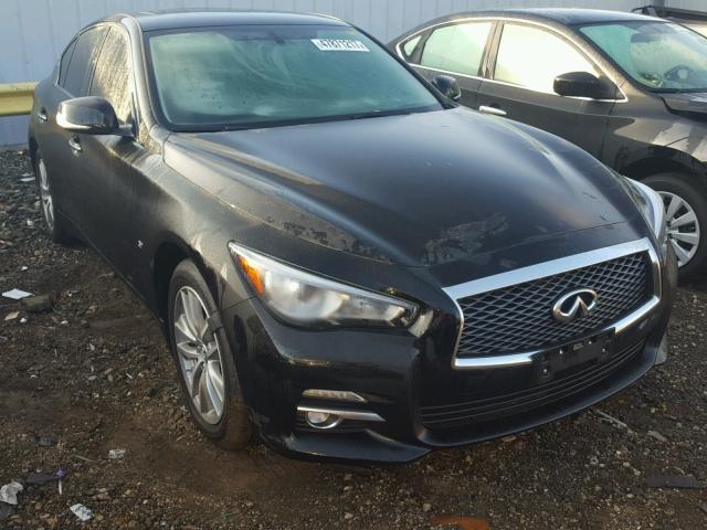 JN1BV7AR4FM412474 - 2015 INFINITI Q50 BASE BLACK photo 1