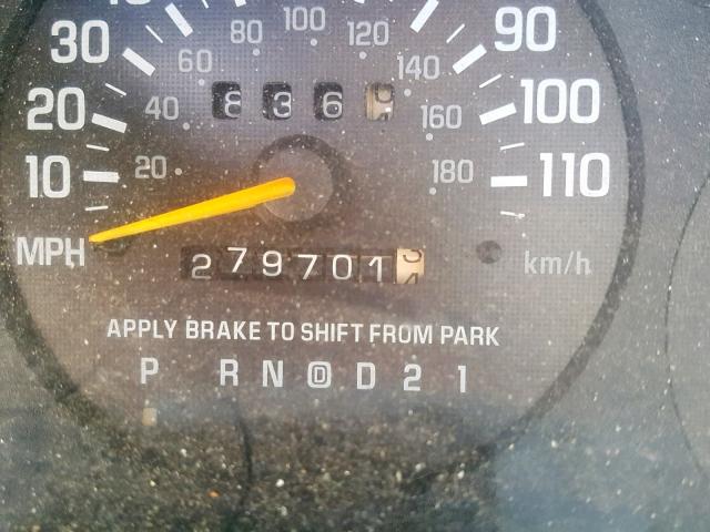 2G1WL52M8X1100501 - 1999 CHEVROLET LUMINA BAS ლურჯი ფოტო 8