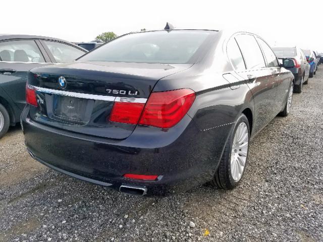 WBAKC8C54CC435657 - 2012 BMW 750 BLACK photo 4