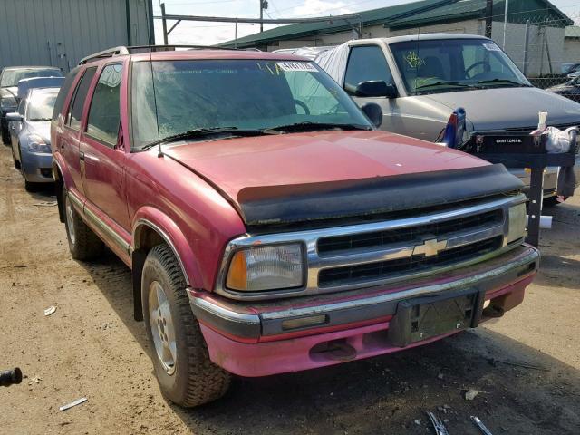 1GNDT13W3S2223372 - 1995 CHEVROLET BLAZER PINK photo 1