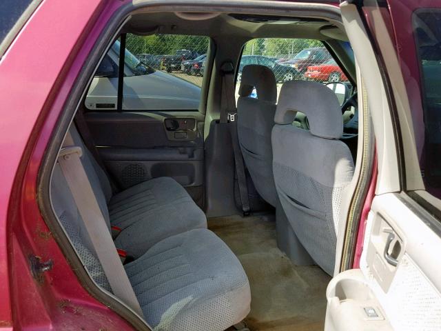 1GNDT13W3S2223372 - 1995 CHEVROLET BLAZER PINK photo 6