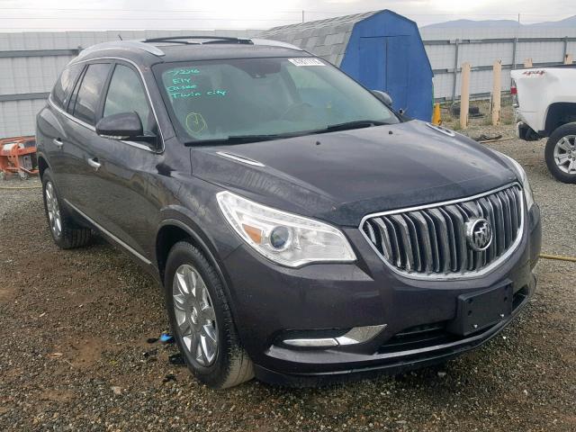 5GAKVCKD0HJ298665 - 2017 BUICK ENCLAVE CHARCOAL photo 1