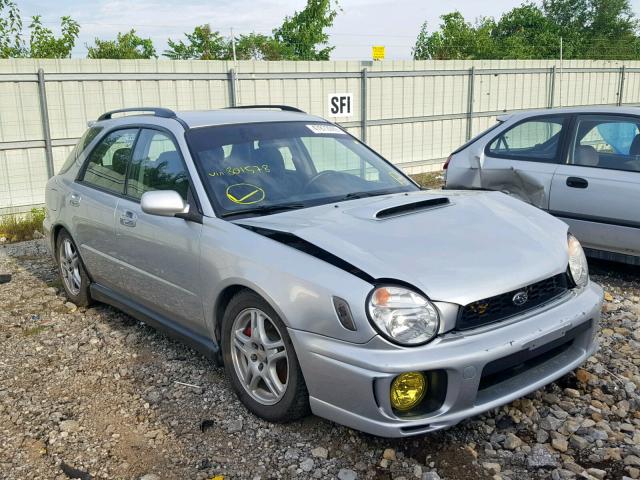 JF1GG296X2G801578 - 2002 SUBARU IMPREZA WR SILVER photo 1