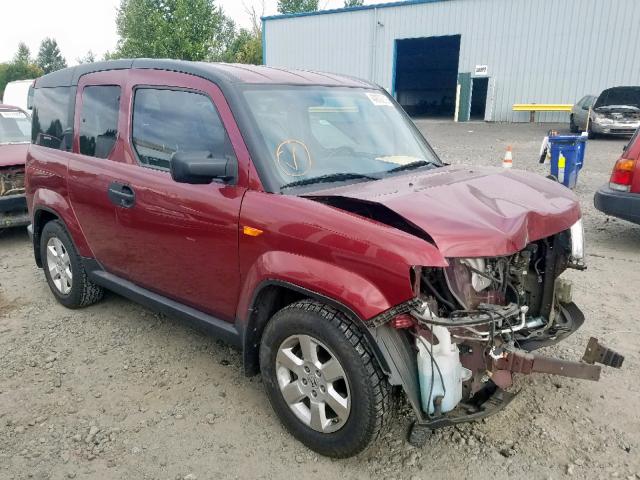 5J6YH2H74BL002838 - 2011 HONDA ELEMENT EX MAROON photo 1