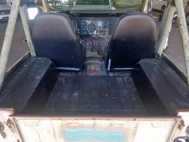 J9M83EC021471 - 1979 JEEP CJ WHITE photo 6