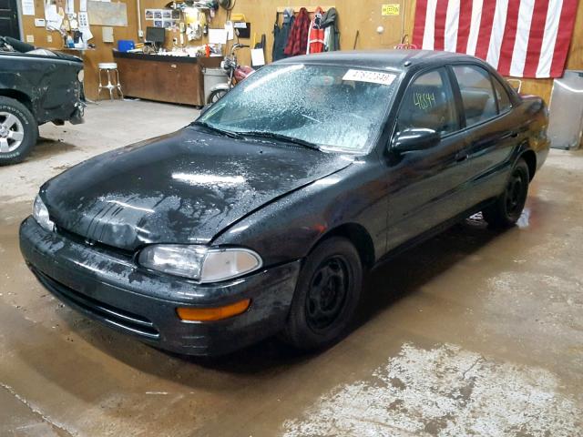 1Y1SK536XRZ058332 - 1994 GEO PRIZM BASE BLACK photo 2