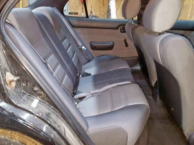 1Y1SK536XRZ058332 - 1994 GEO PRIZM BASE BLACK photo 6