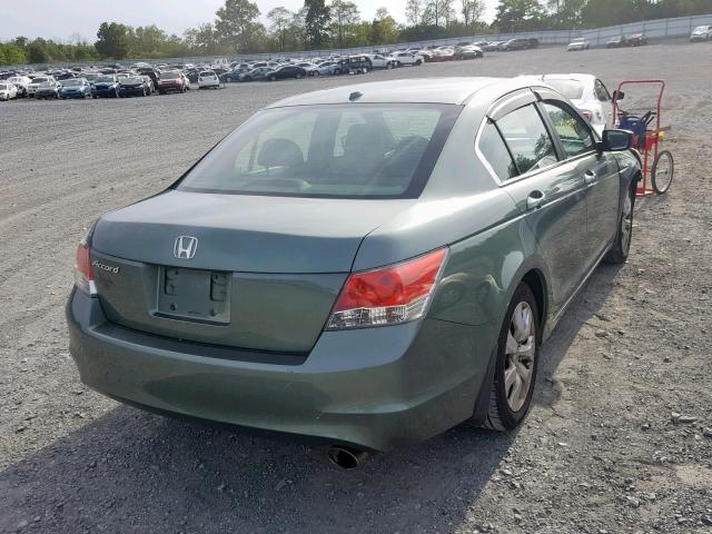 1HGCP2F85AA008769 - 2010 HONDA ACCORD EXL GREEN photo 4