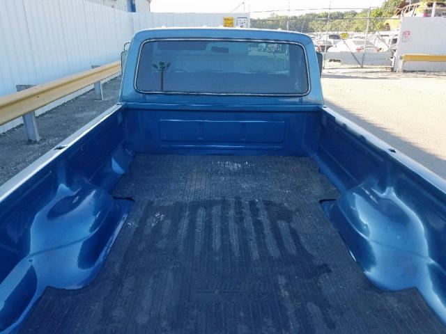 F15HEBG3752 - 1978 FORD RANGER BLUE photo 6