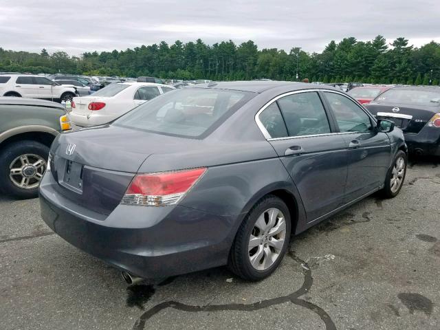 1HGCP26879A072565 - 2009 HONDA ACCORD EXL GRAY photo 4