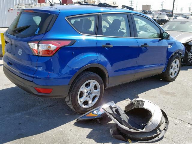 1FMCU0F74JUC78587 - 2018 FORD ESCAPE S BLUE photo 4