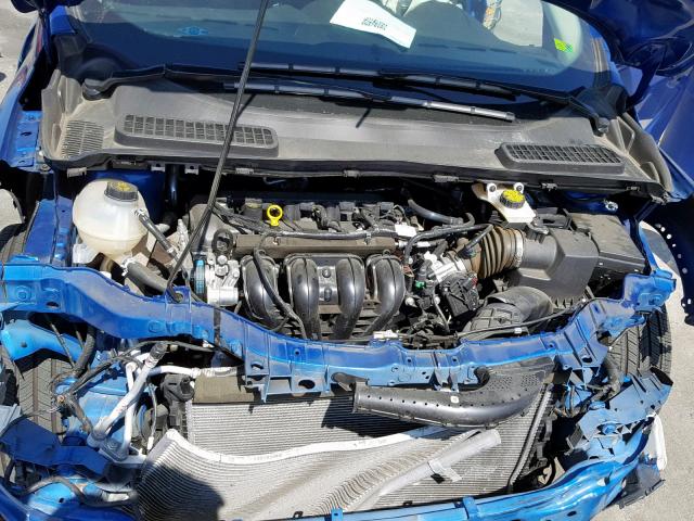 1FMCU0F74JUC78587 - 2018 FORD ESCAPE S BLUE photo 7