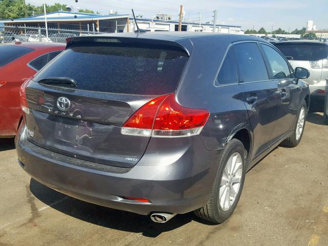 4T3BE11A59U004559 - 2009 TOYOTA VENZA GRAY photo 4