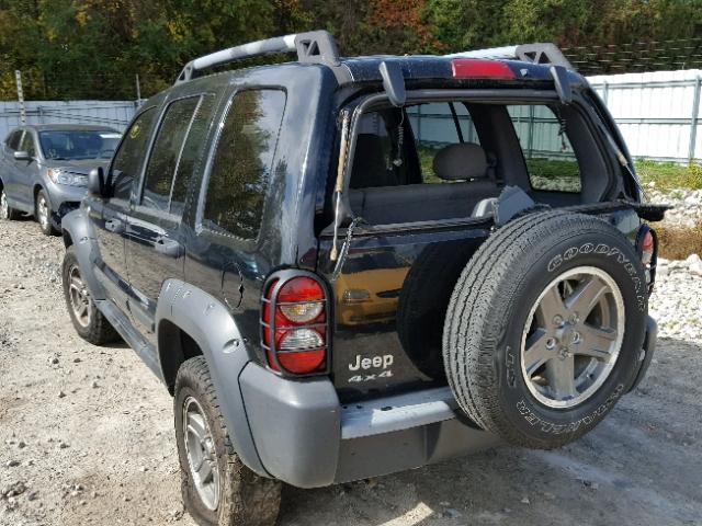 1J4GL38K46W145992 - 2006 JEEP LIBERTY RE BLACK photo 3