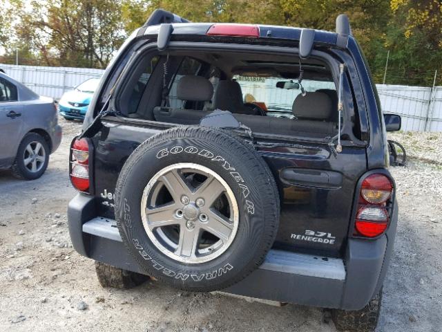 1J4GL38K46W145992 - 2006 JEEP LIBERTY RE BLACK photo 9