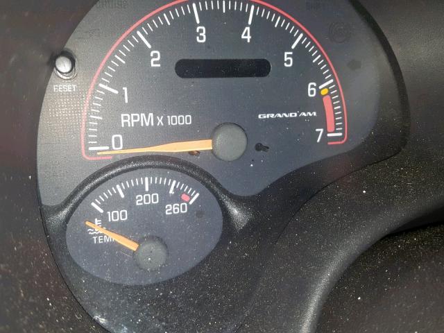 1G2NF52T41M597919 - 2001 PONTIAC GRAND AM S WHITE photo 8