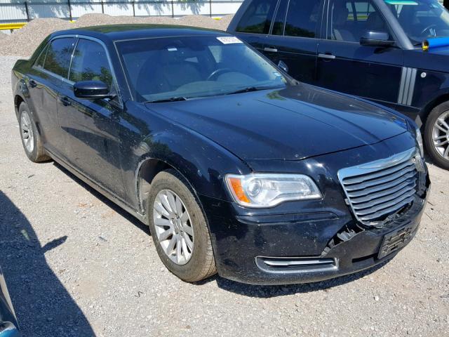 2C3CCAAG6DH572850 - 2013 CHRYSLER 300 BLACK photo 1