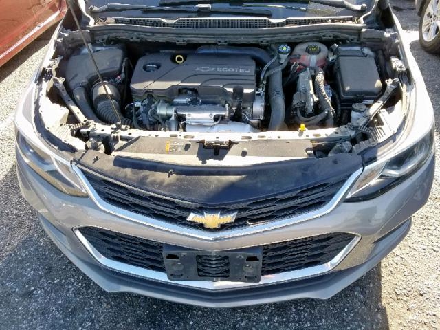 3G1BE6SM0HS613245 - 2017 CHEVROLET CRUZE LT GOLD photo 7