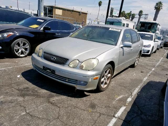 JT8BD69S940199719 - 2004 LEXUS GS 300 GRAY photo 2