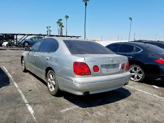 JT8BD69S940199719 - 2004 LEXUS GS 300 GRAY photo 3