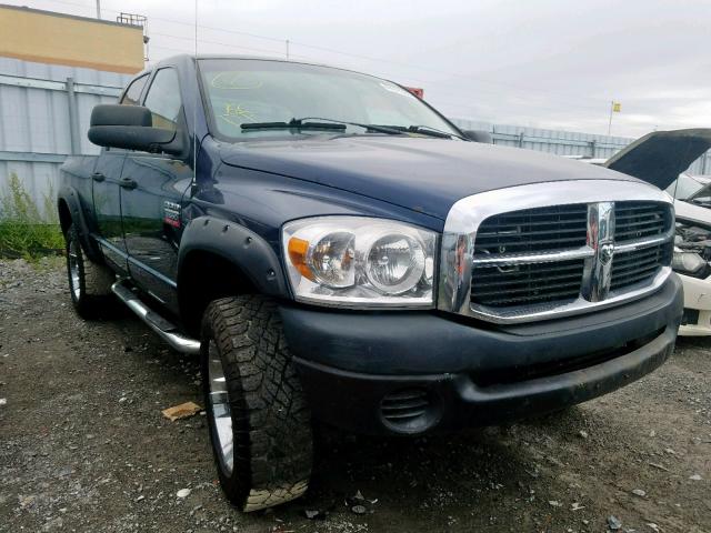 1D7KS28A97J589930 - 2007 DODGE RAM 2500 S BLUE photo 1