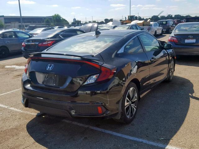 2HGFC3B72JH354419 - 2018 HONDA CIVIC EXL 黑色 照片 4