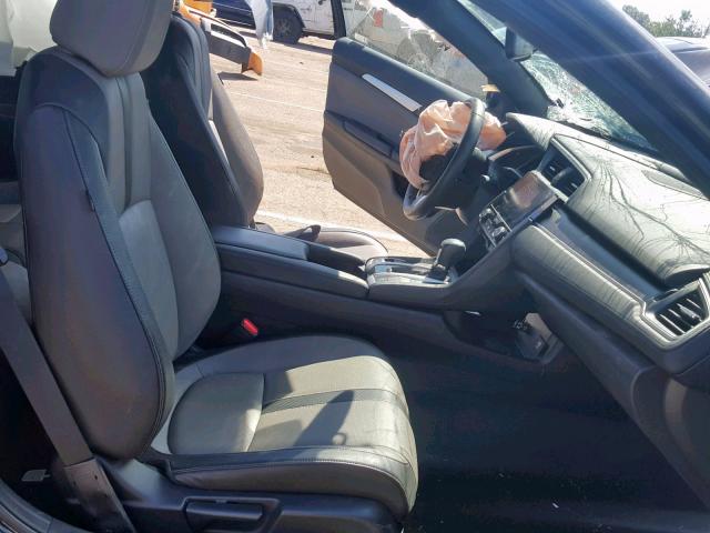 2HGFC3B72JH354419 - 2018 HONDA CIVIC EXL 黑色 照片 5