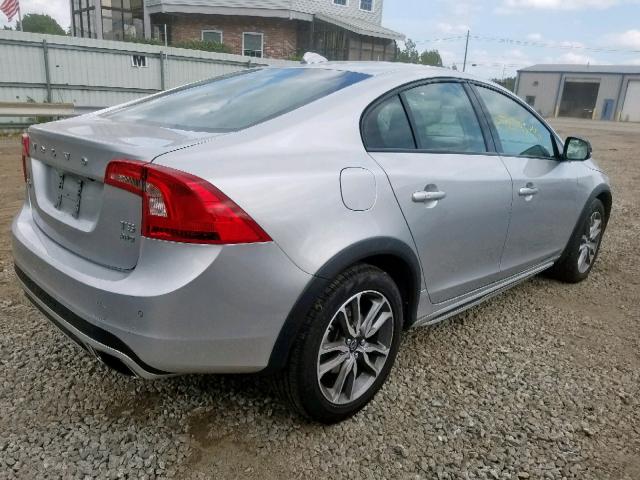 YV4612UM9G2001353 - 2016 VOLVO S60 CROSS GRAY photo 4