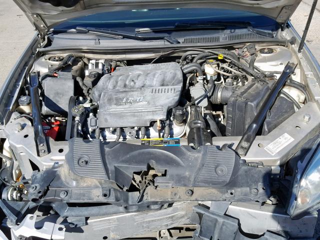2G1WD58C179410017 - 2007 CHEVROLET IMPALA SUP ვერცხლისფერი ფოტო 7