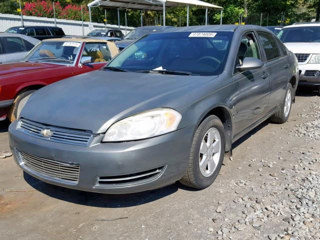 2G1WB58K669121453 - 2006 CHEVROLET IMPALA LS CHARCOAL photo 2