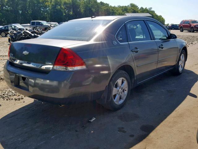 2G1WB58K669121453 - 2006 CHEVROLET IMPALA LS CHARCOAL photo 4