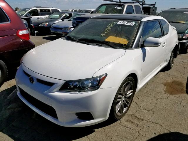 JTKJF5C79C3026410 - 2012 TOYOTA SCION TC თეთრი ფოტო 2