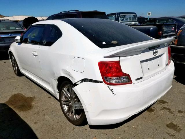JTKJF5C79C3026410 - 2012 TOYOTA SCION TC თეთრი ფოტო 3