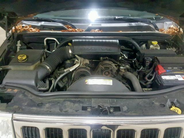 1J8HG48K77C588606 - 2007 JEEP COMMANDER მწვანე ფოტო 7