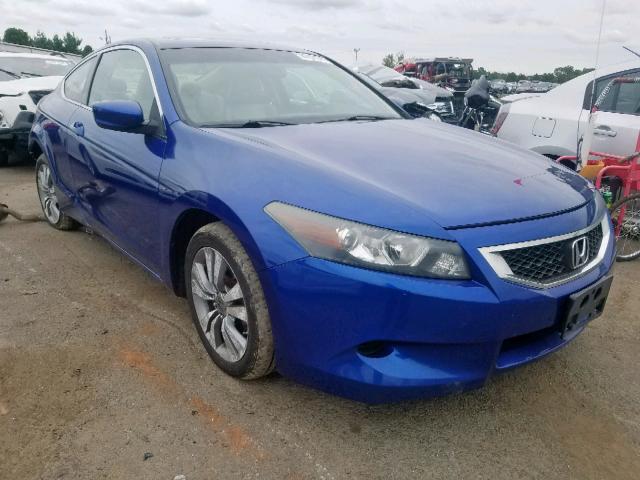 1HGCS1B87AA008836 - 2010 HONDA ACCORD EXL BLUE photo 1