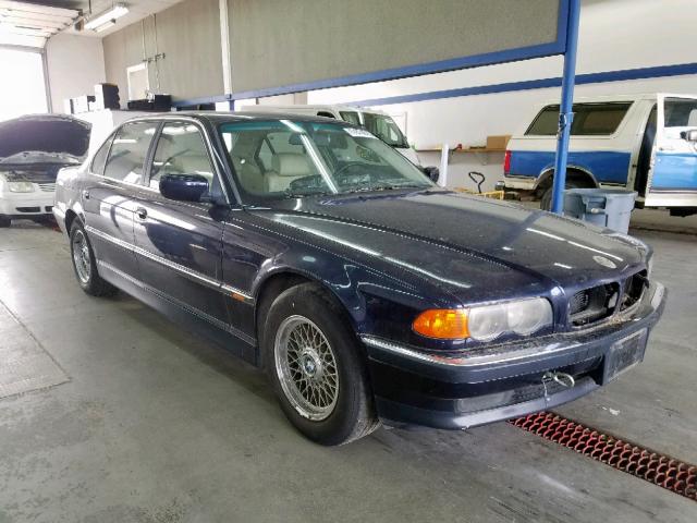 WBAGH8338XDP01509 - 1999 BMW 740 IL BLUE photo 1